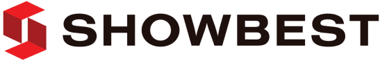 MainLogoMarkbgremoved Showbest logo on a black background.